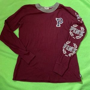 3/$15 Long sleeved shirt from pink size XS